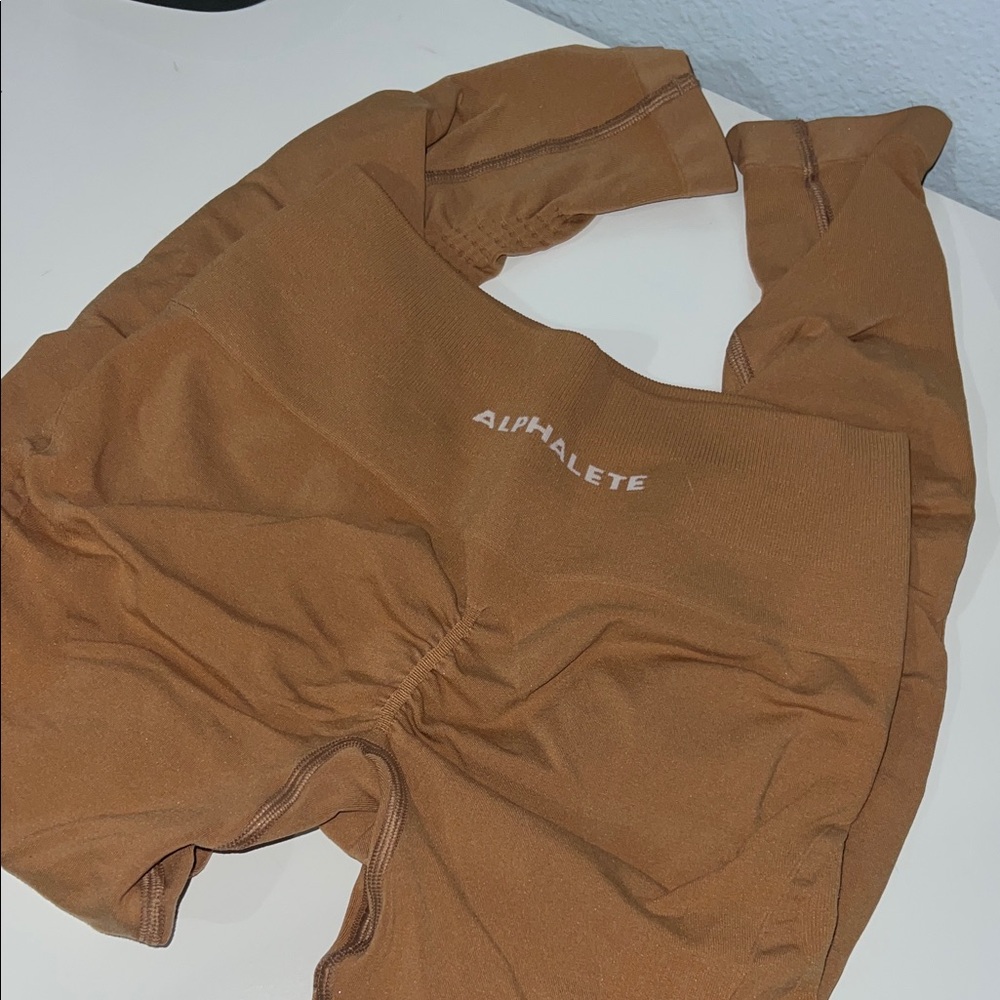 Alphalete Tan Active Leggings